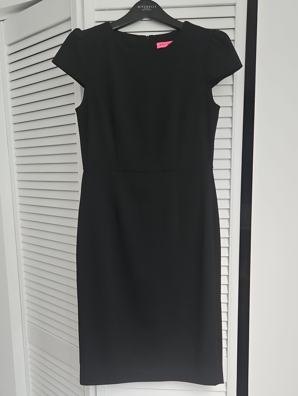 Betsy Johnson Classic Black Sheath Dress -